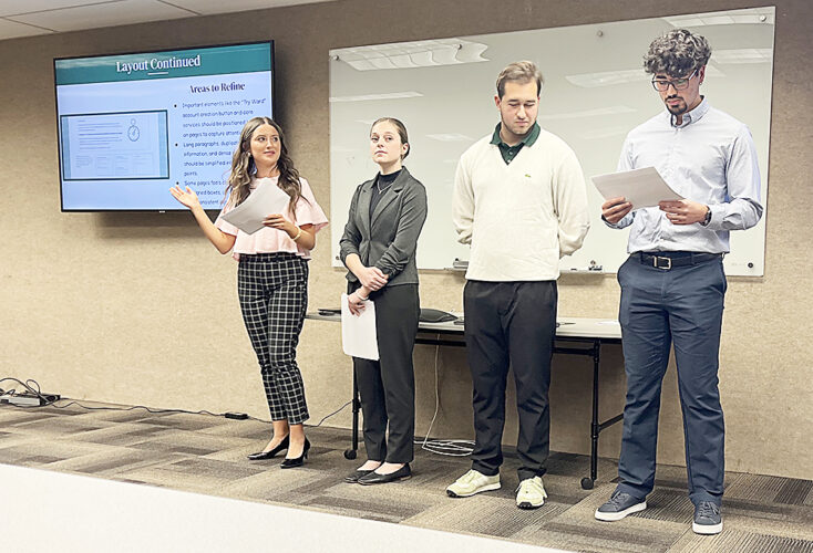 Mount Aloysius College students help Ward Transport & Logistics drive website traffic